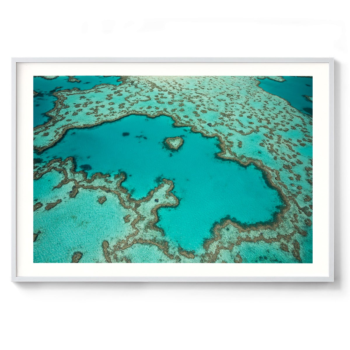 Heart Reef - Framed Print