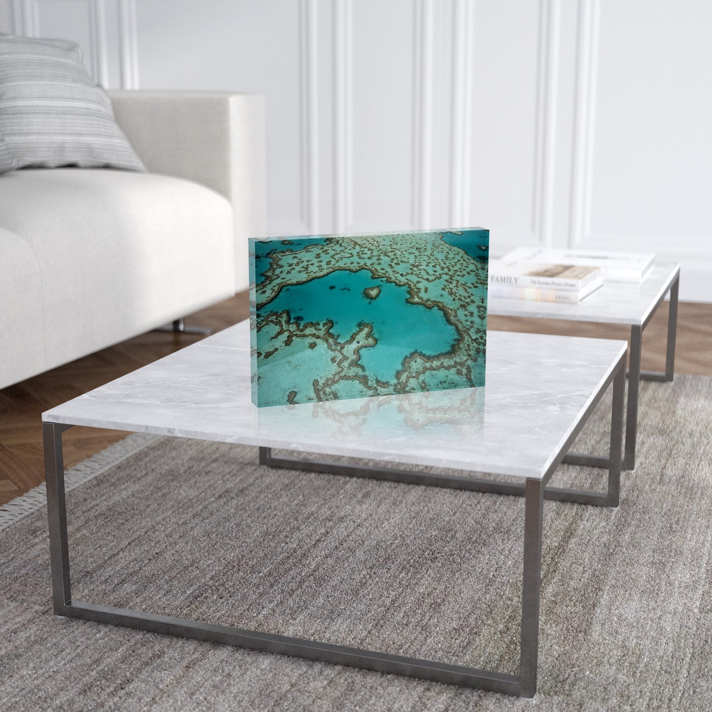 Heart Reef - Acrylic ICE Block