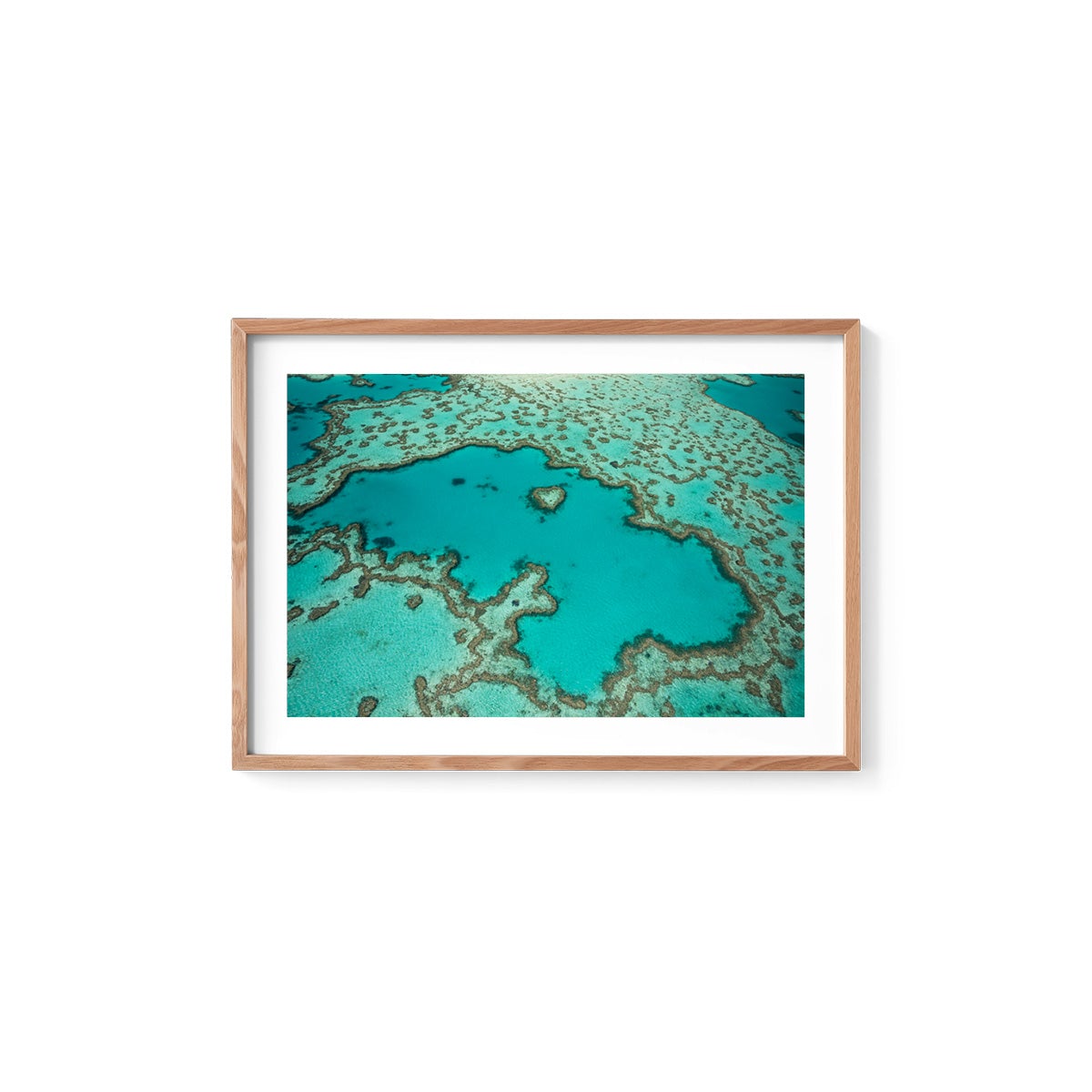 Heart Reef - Framed Print