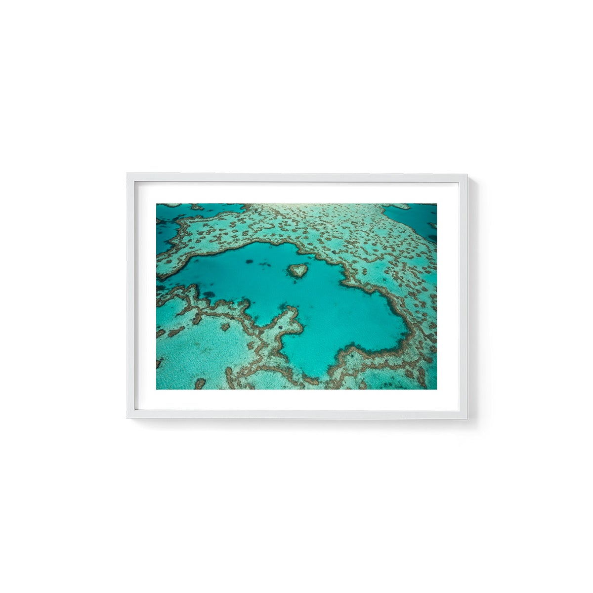 Heart Reef - Framed Print