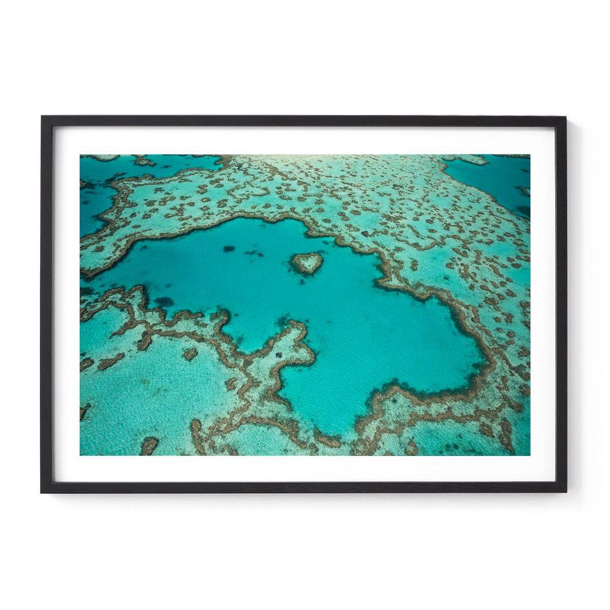 Heart Reef - Framed Print