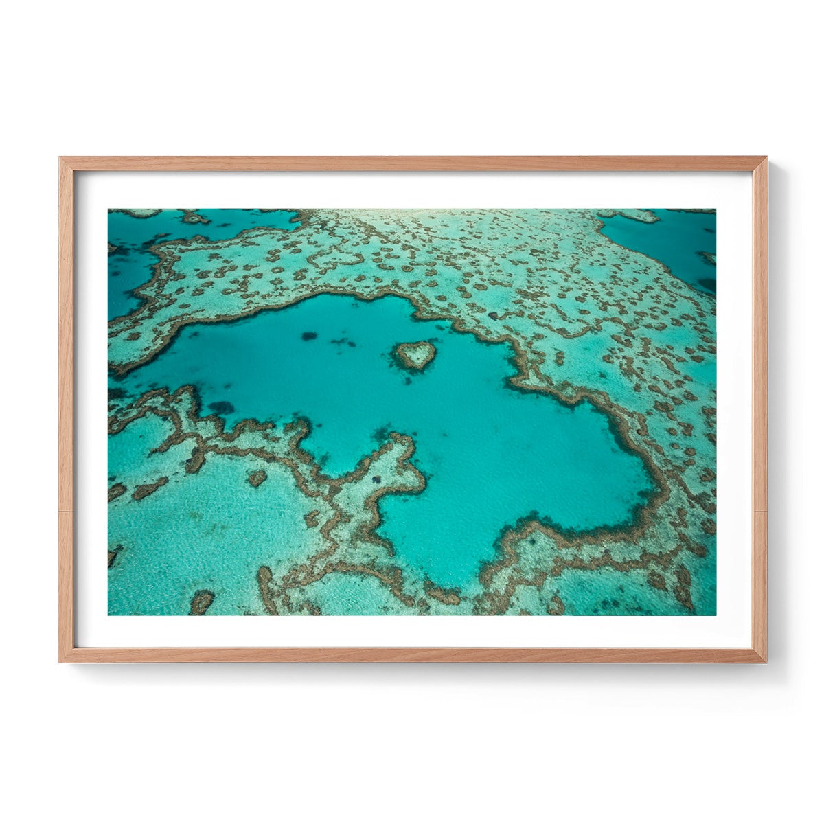 Heart Reef - Framed Print