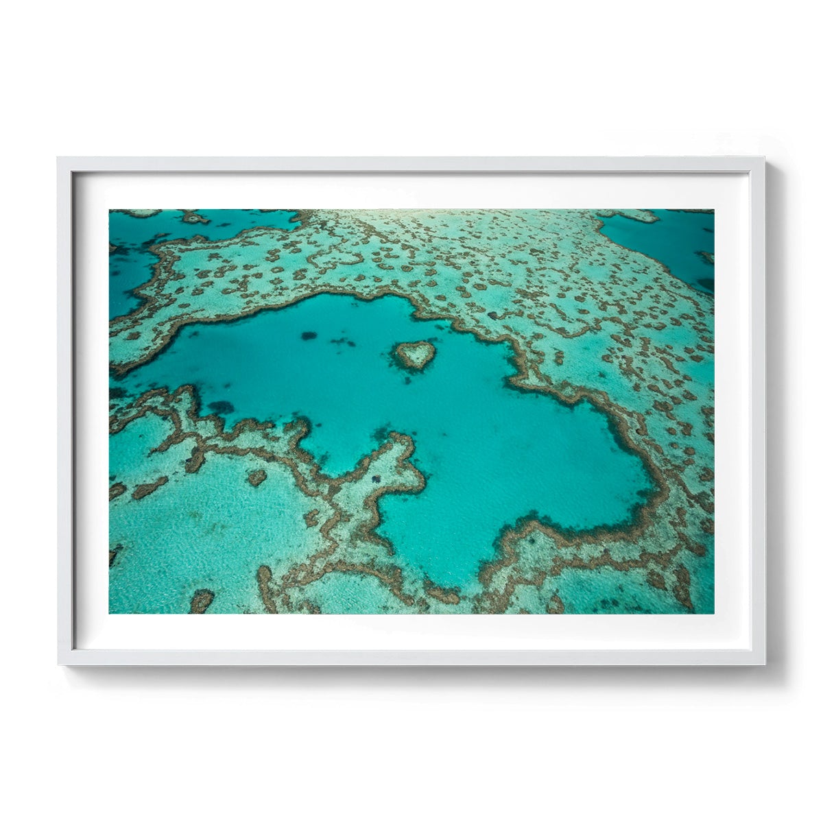 Heart Reef - Framed Print