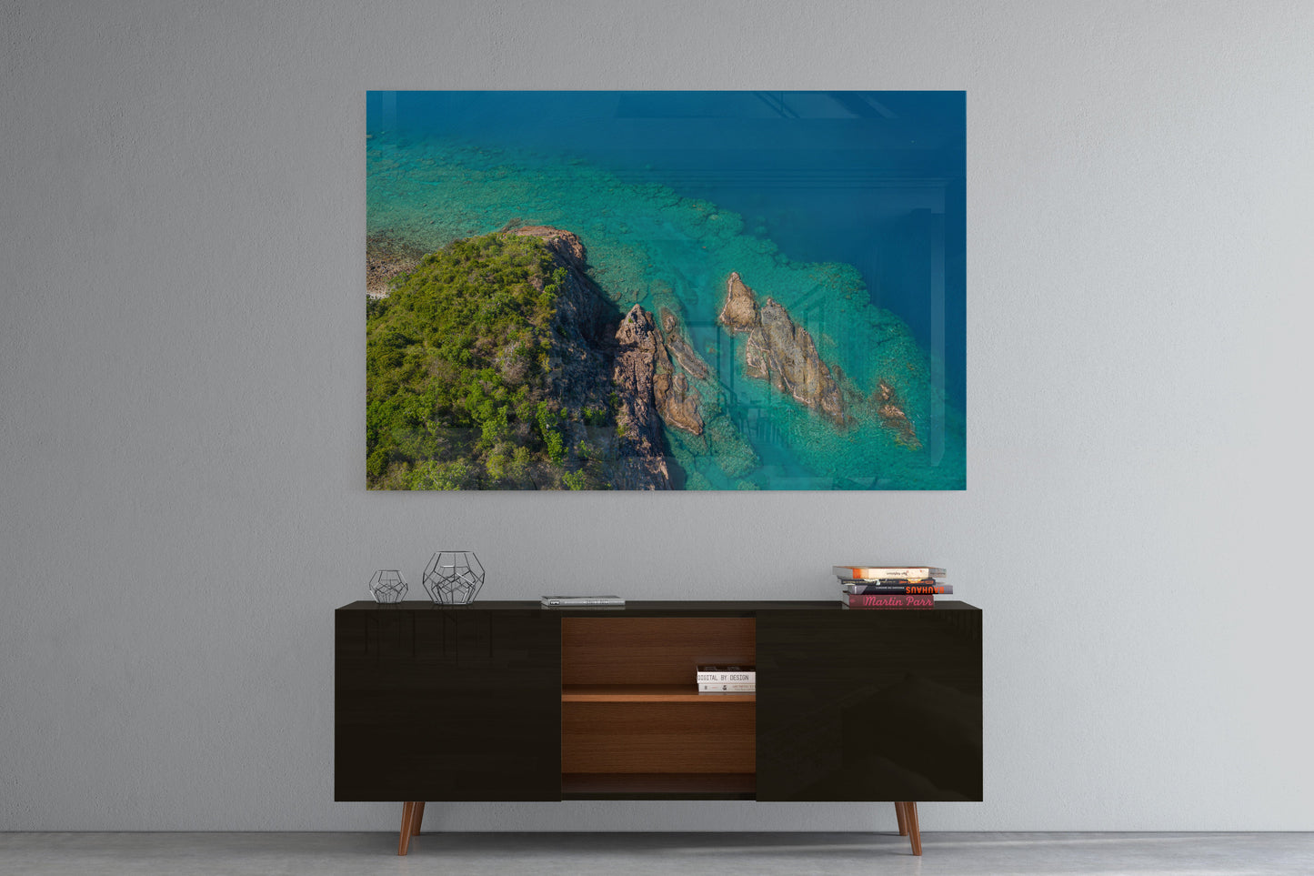 Langford Island Fringe Reef Abstract #2 - Acrylic Print