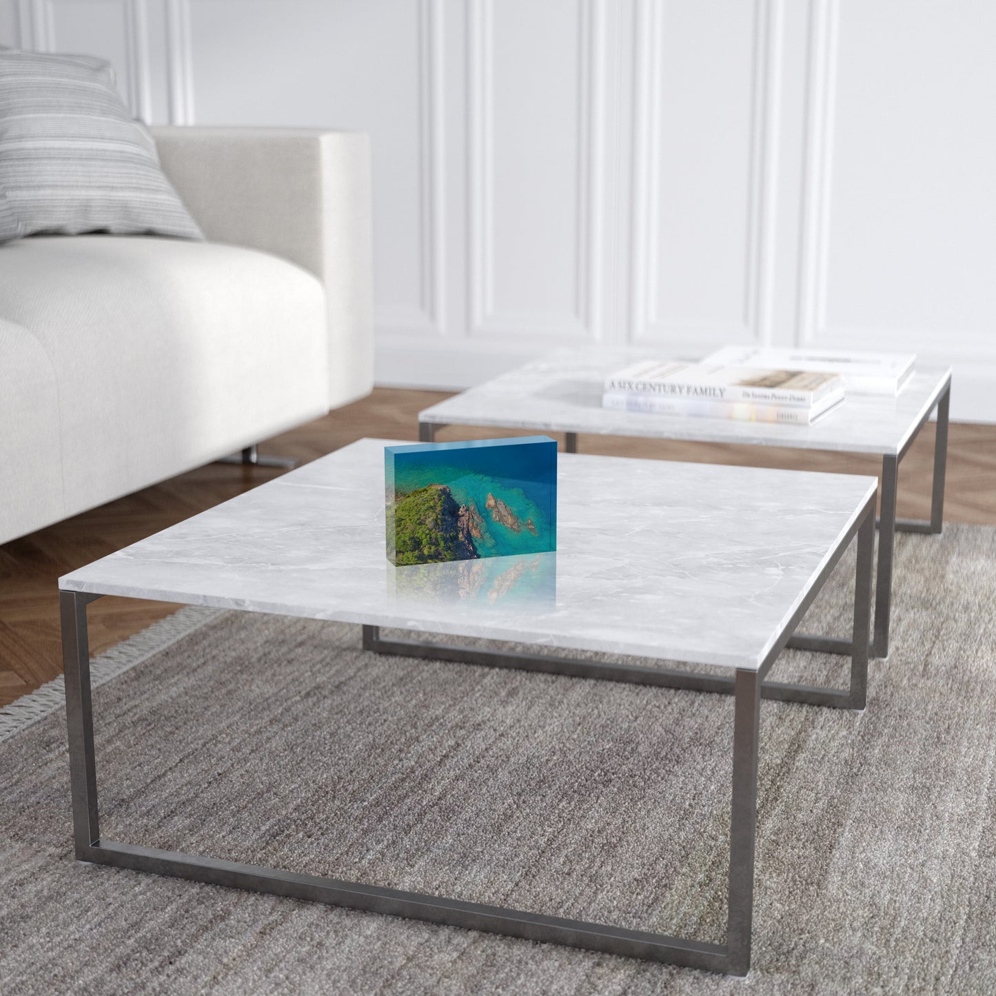 Langford Island Fringe Reef Abstract #2 - Acrylic ICE Block
