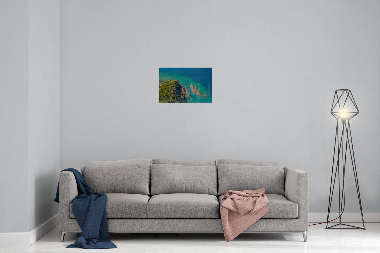 Langford Island Fringe Reef Abstract #2 - Acrylic Print