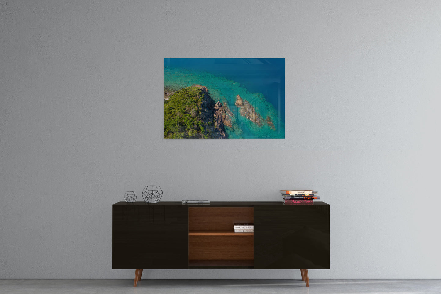 Langford Island Fringe Reef Abstract #2 - Acrylic Print