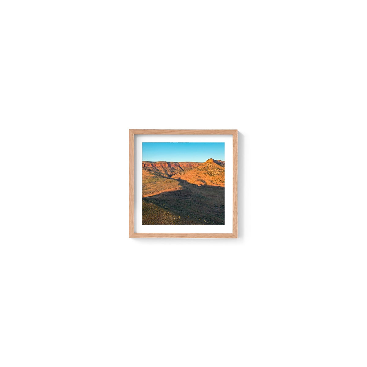 Cockburn Range Sunset - Square Framed Print