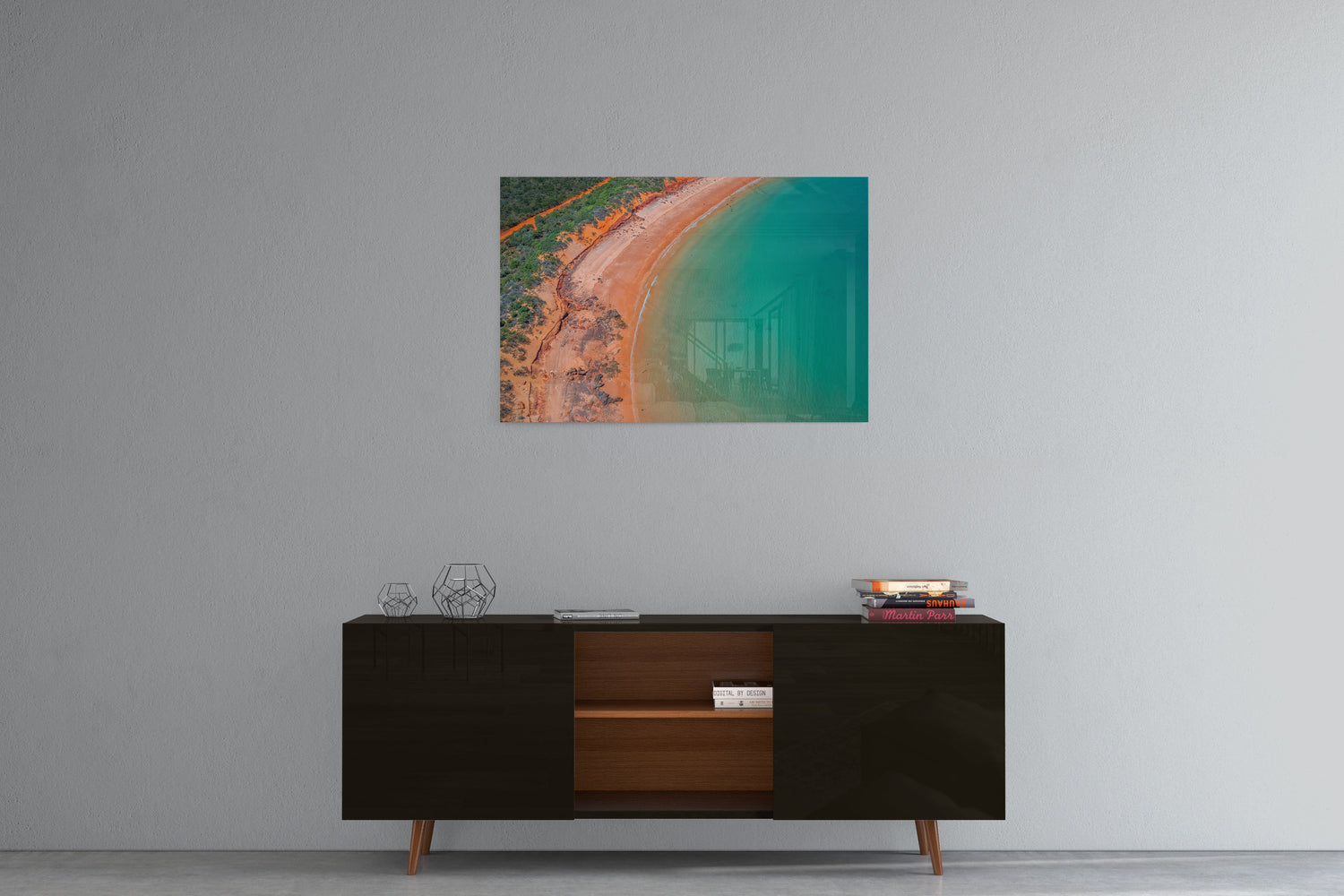 Riddell Beach Aerial, Lurujarri Walk - Acrylic Print