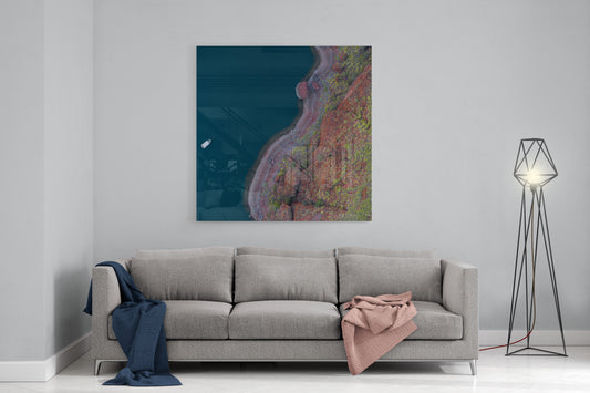 Entrance Point Abstracts #2 - Square Acrylic Print