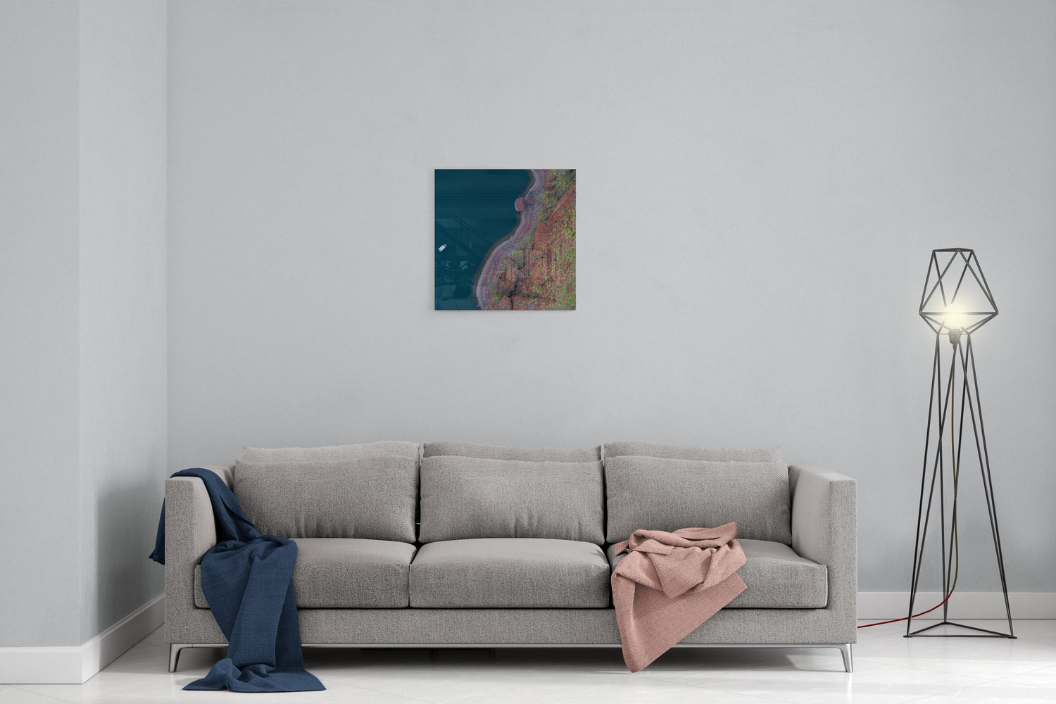 Entrance Point Abstracts #2 - Square Acrylic Print