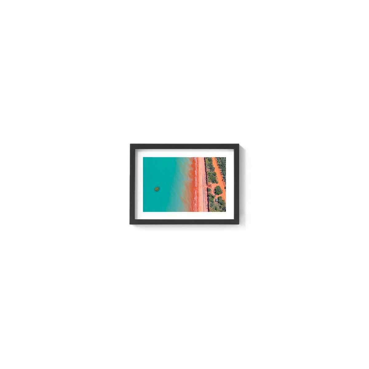 Roebuck Bay Aerial #3 - Framed Print