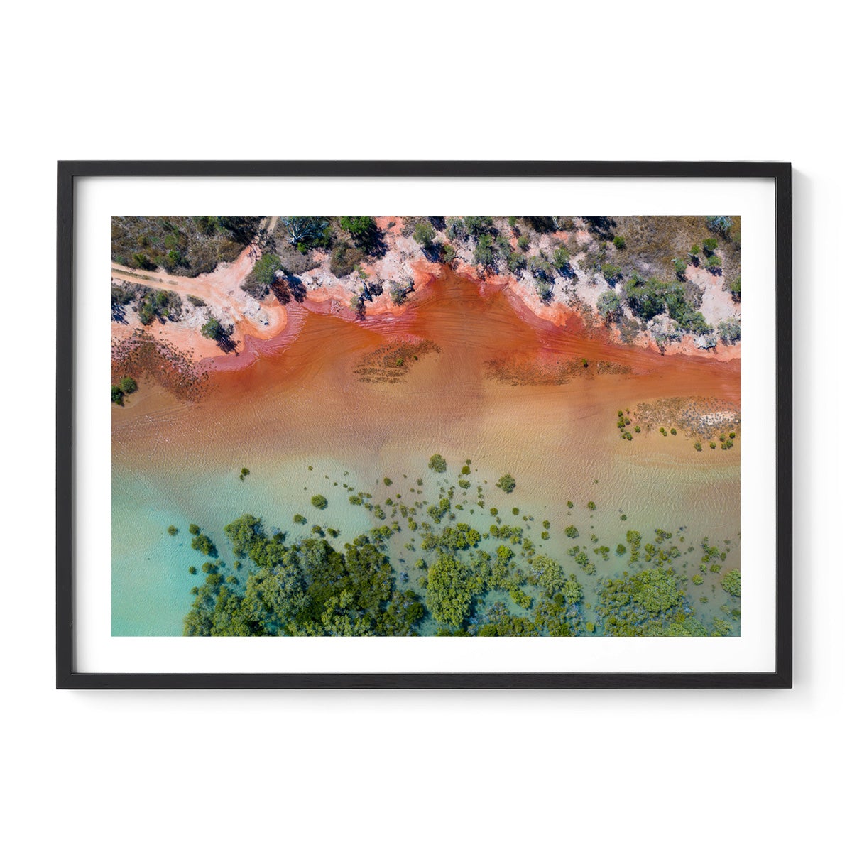 Barred Creek Colours #2 - Framed Print