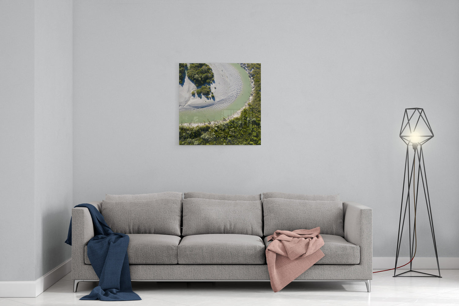 Willie Creek #2 - Square Acrylic Print