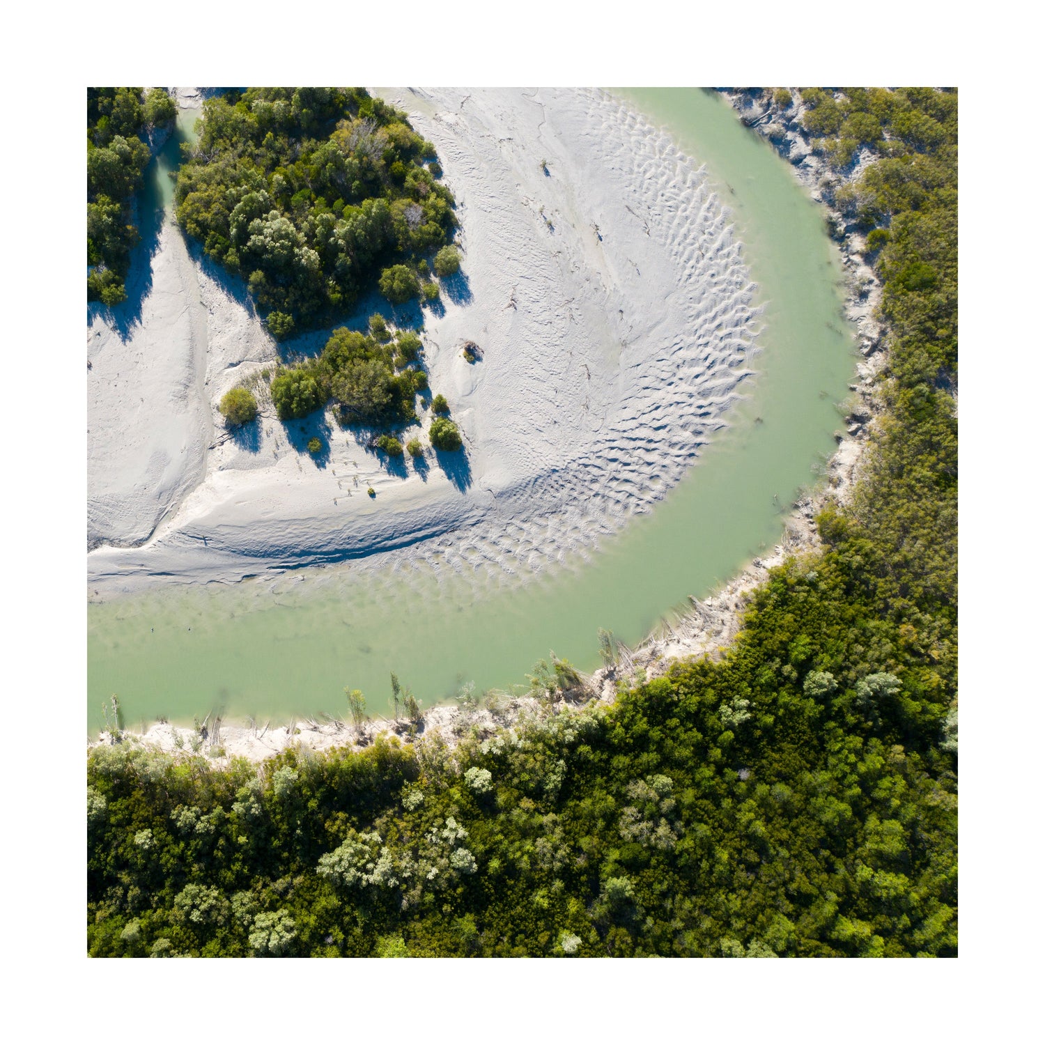 Willie Creek #2 - Square Acrylic ICE Block
