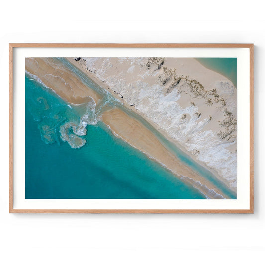 Coconut Well Patterns - Framed Print