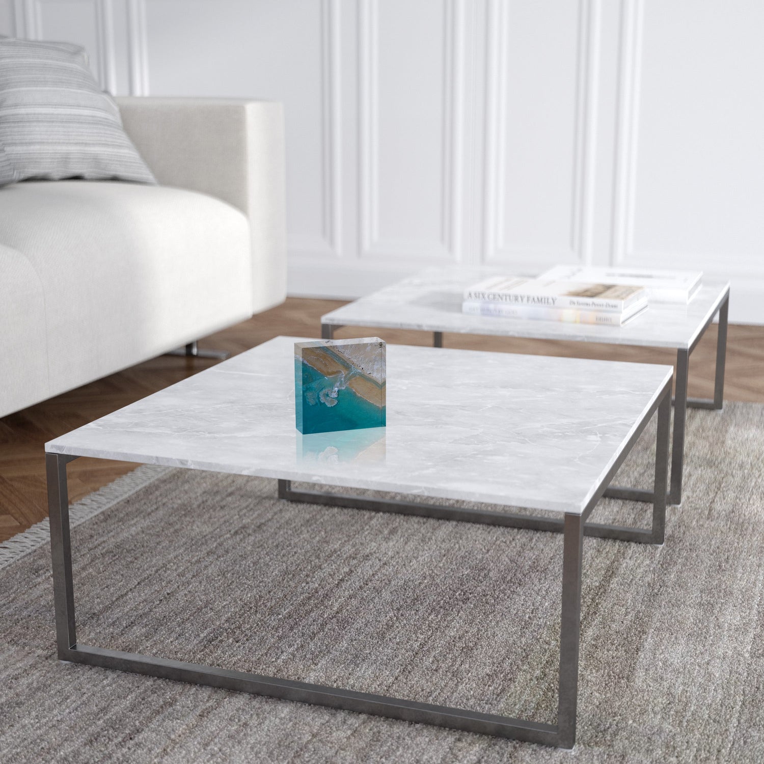 Coconut Well Patterns - Square Acrylic ICE Block