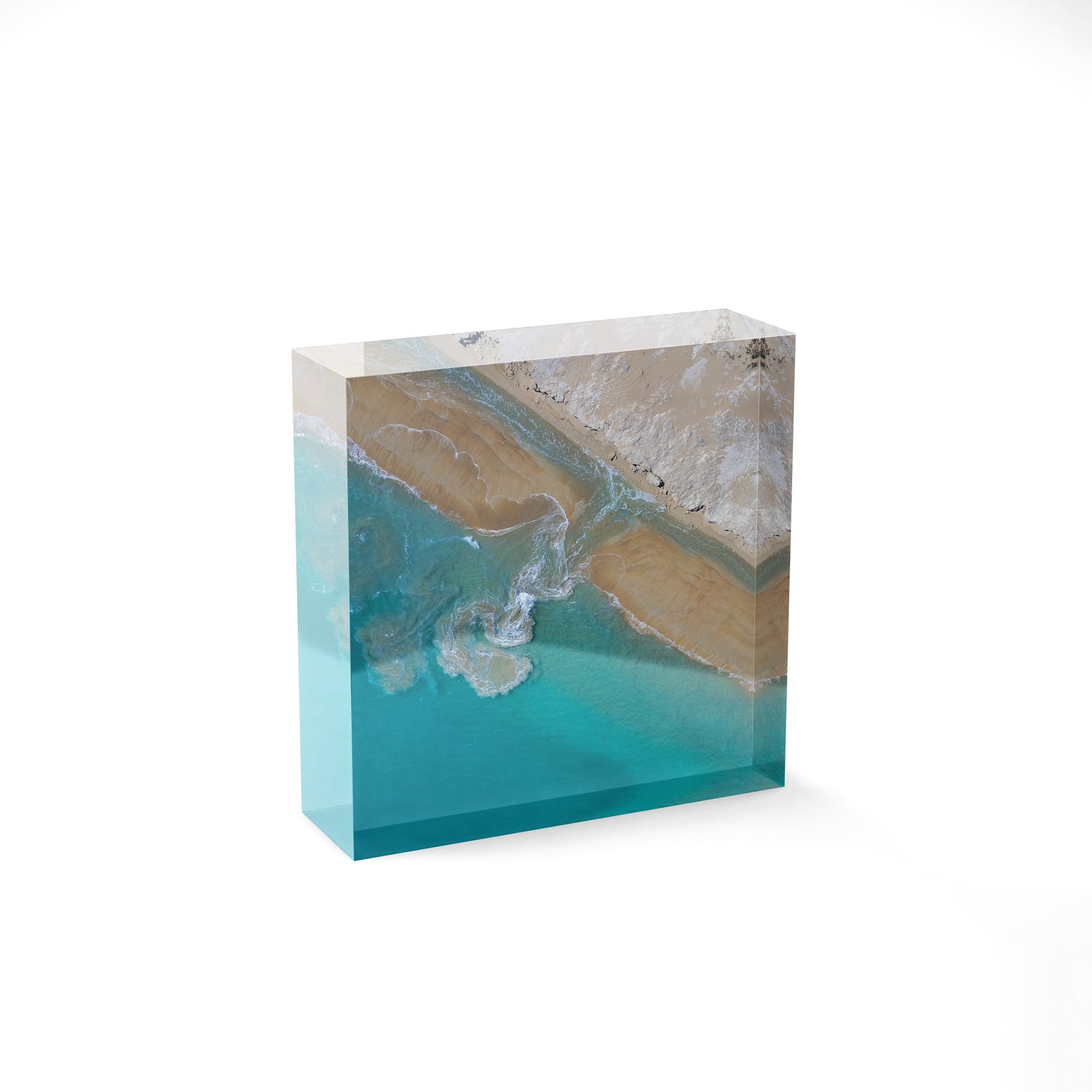 Coconut Well Patterns - Square Acrylic ICE Block