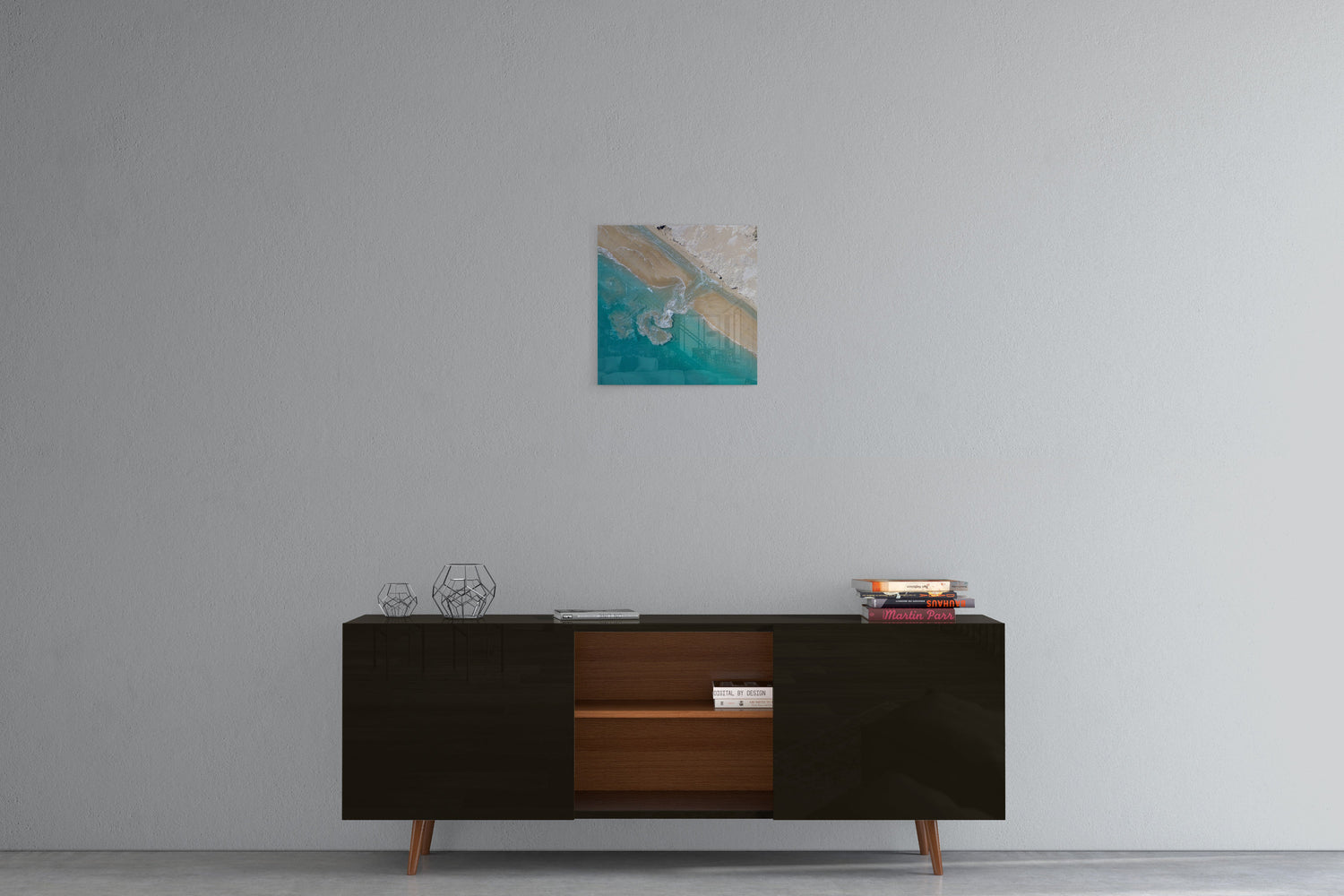 Coconut Well Patterns - Square Acrylic Print