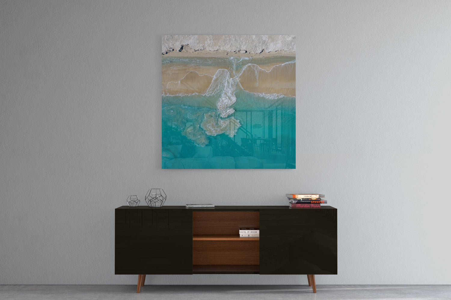James Price Point Aerial #4 - Square Acrylic Print