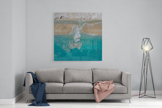 James Price Point Aerial #4 - Square Acrylic Print