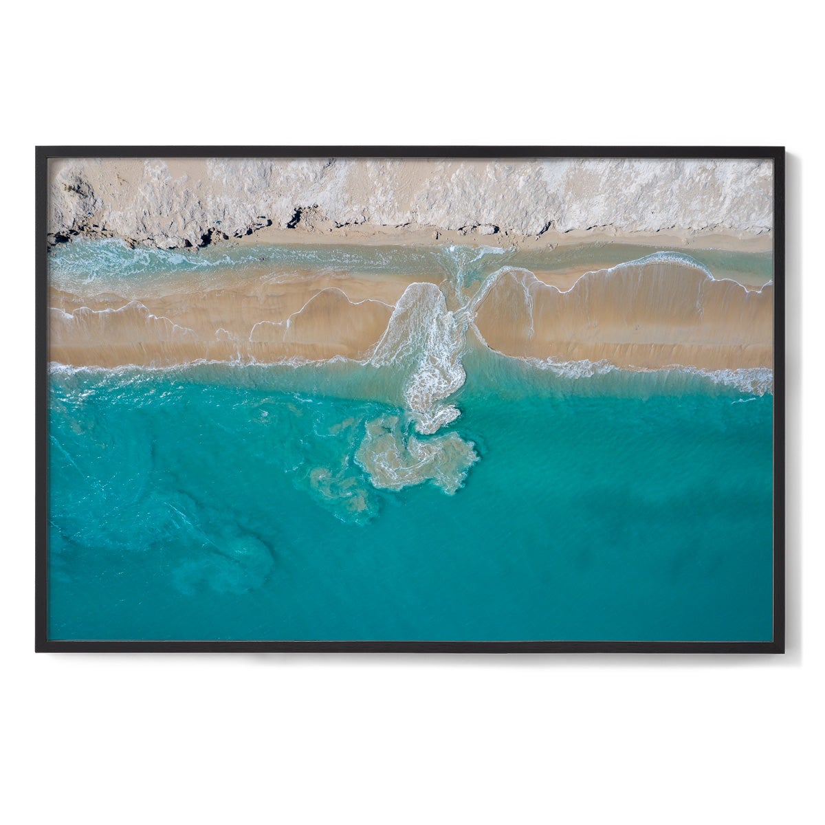 Coconut Well Patterns #2 - Framed Print