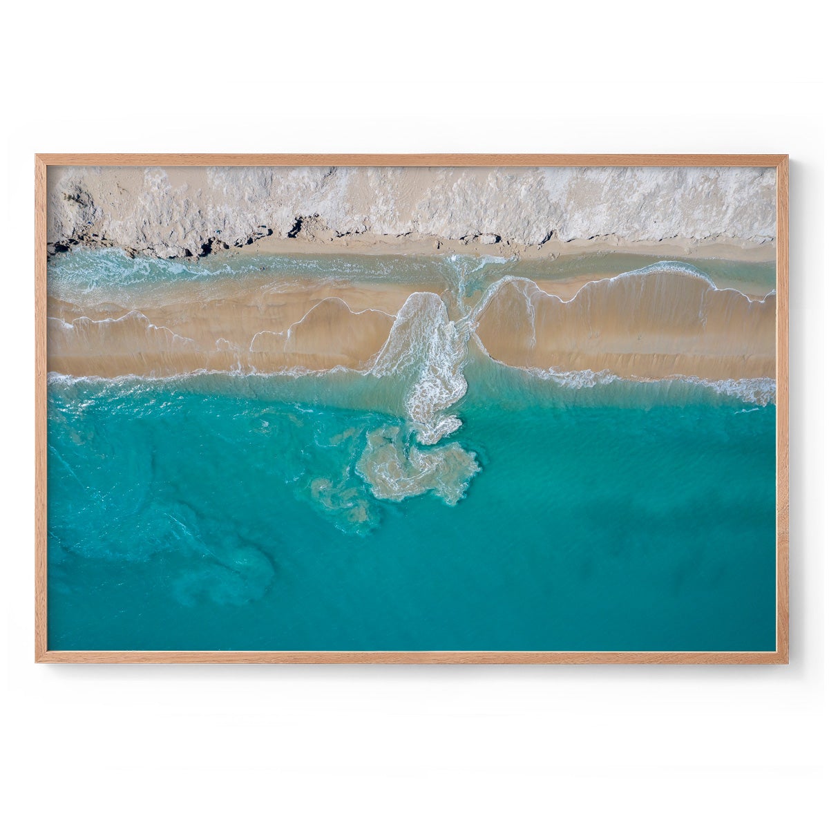 Coconut Well Patterns #2 - Framed Print