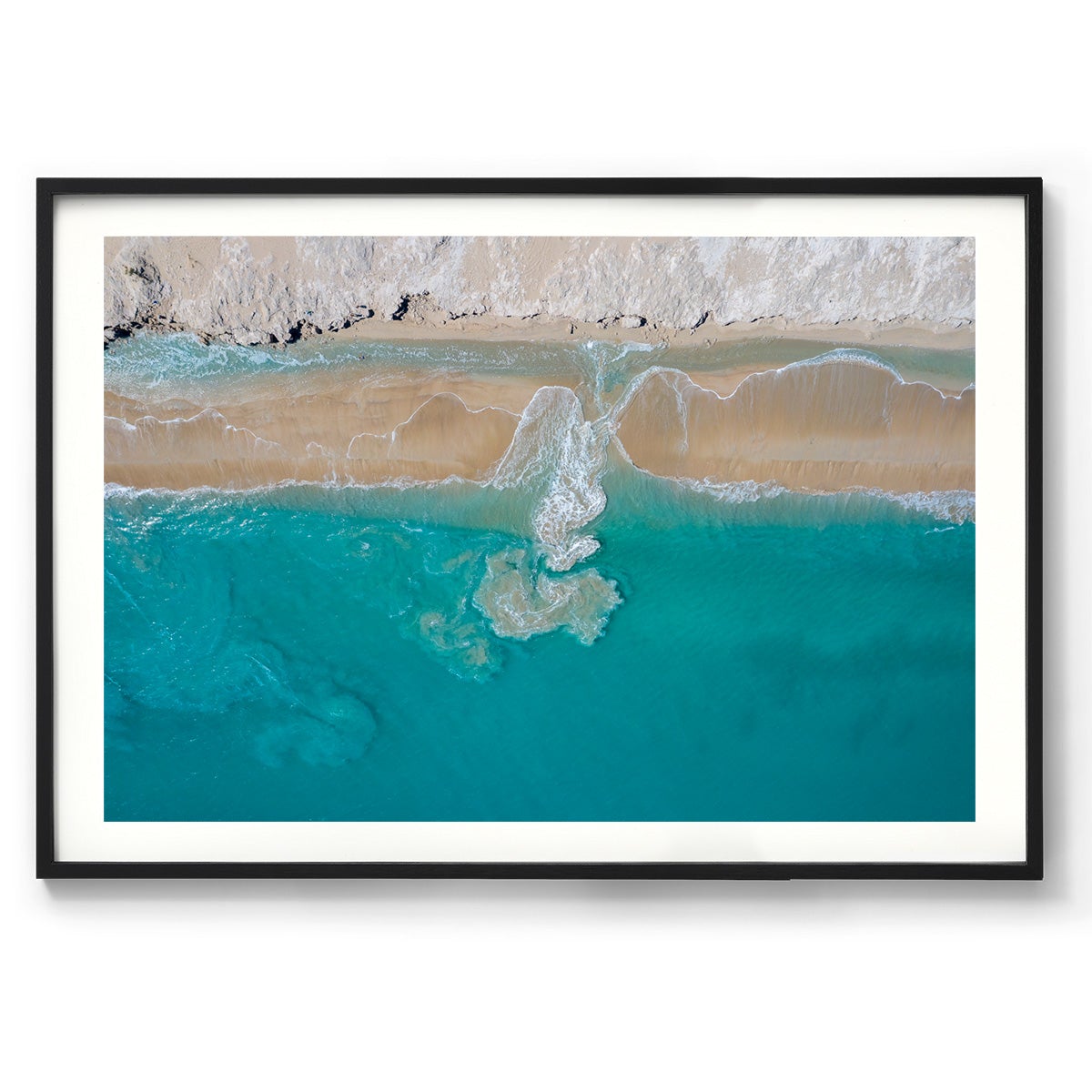 Coconut Well Patterns #2 - Framed Print