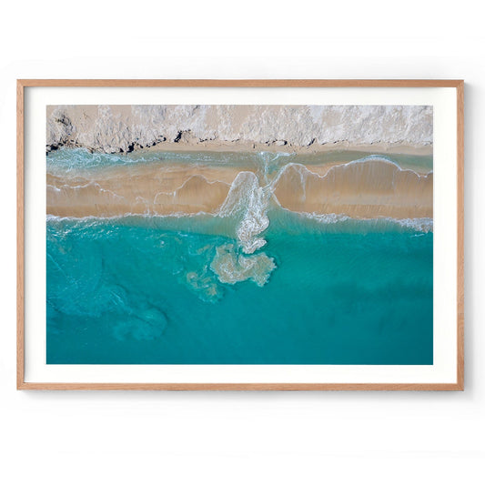 Coconut Well Patterns #2 - Framed Print