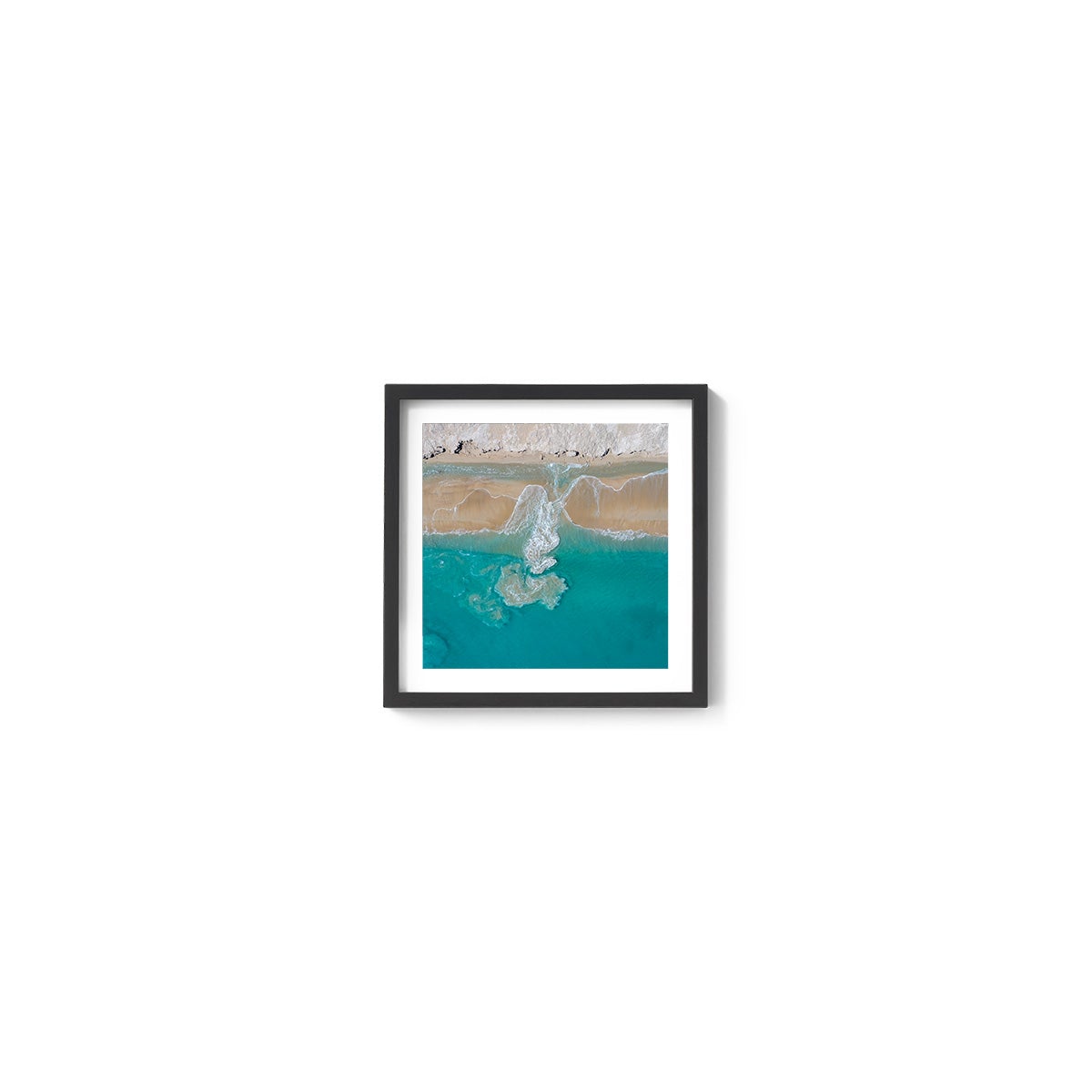 Coconut Well Patterns #2 - Square Framed Print