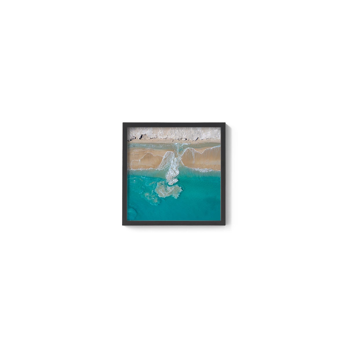 Coconut Well Patterns #2 - Square Framed Print