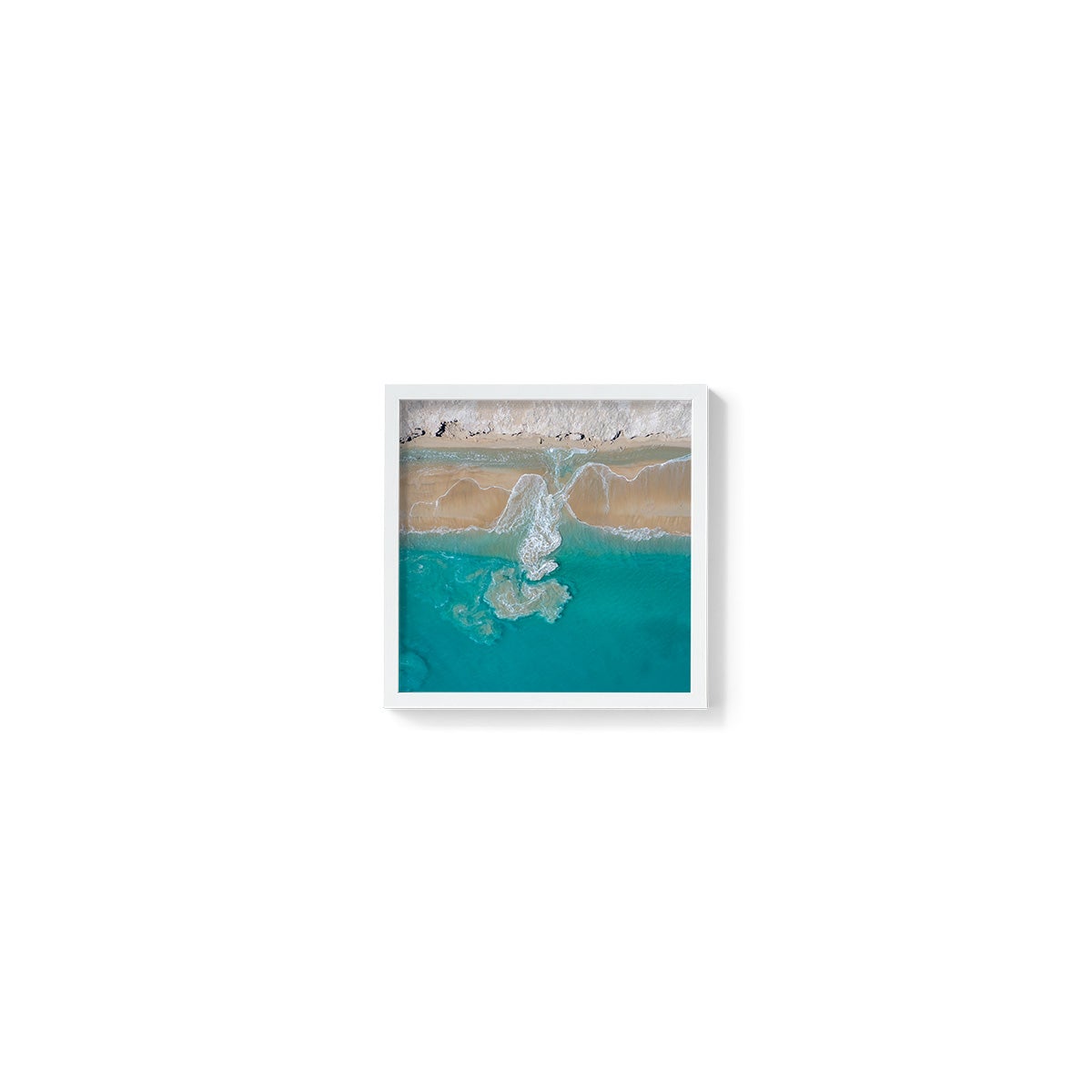 Coconut Well Patterns #2 - Square Framed Print