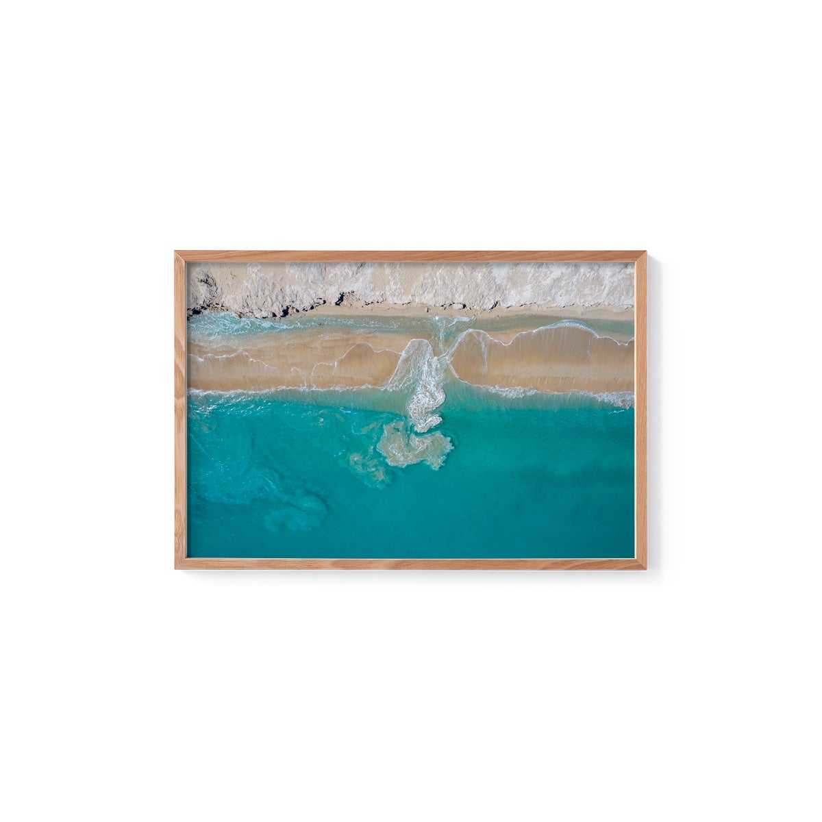 Coconut Well Patterns #2 - Framed Print