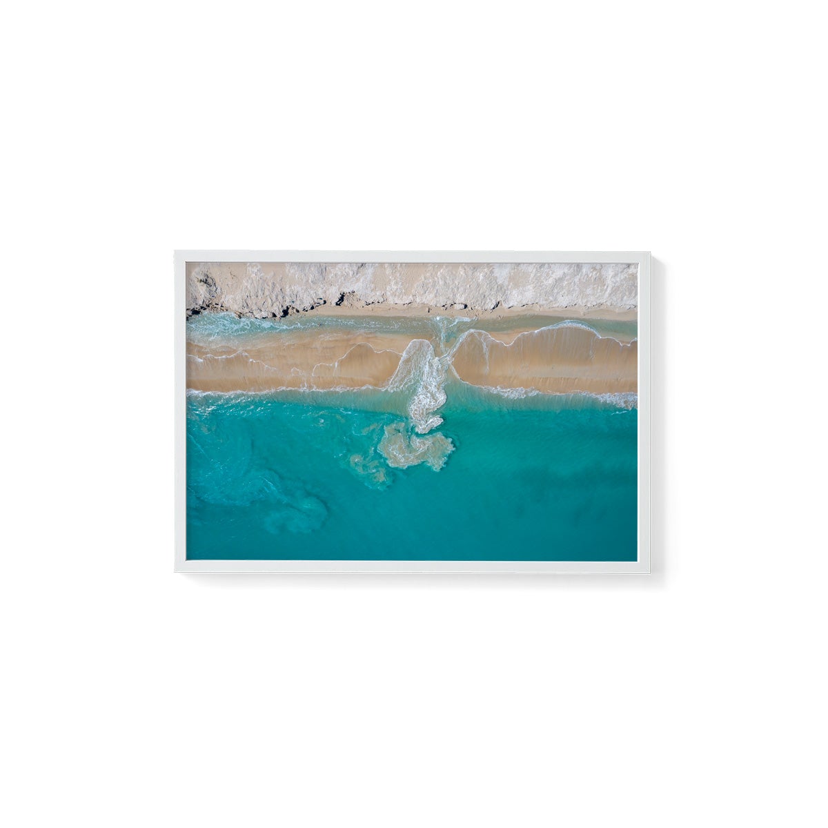 Coconut Well Patterns #2 - Framed Print