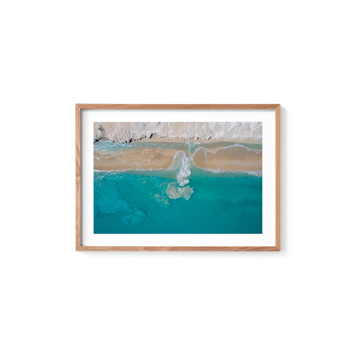 Coconut Well Patterns #2 - Framed Print