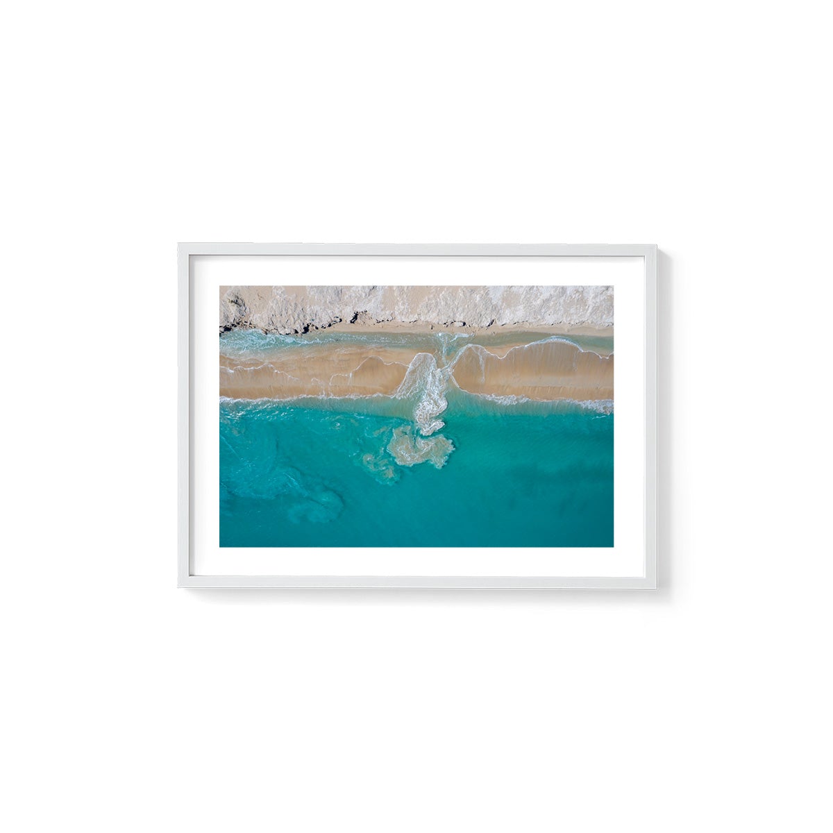 Coconut Well Patterns #2 - Framed Print
