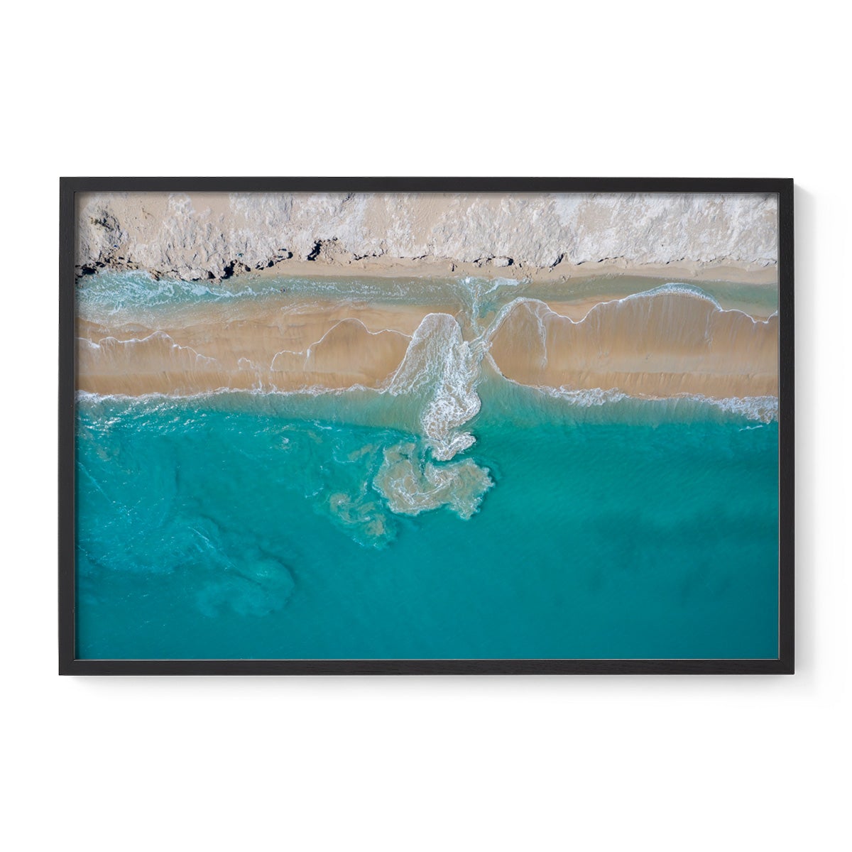 Coconut Well Patterns #2 - Framed Print