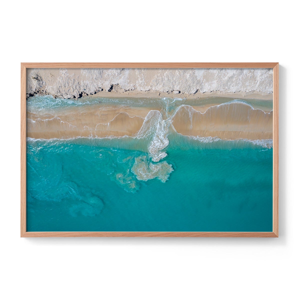 Coconut Well Patterns #2 - Framed Print