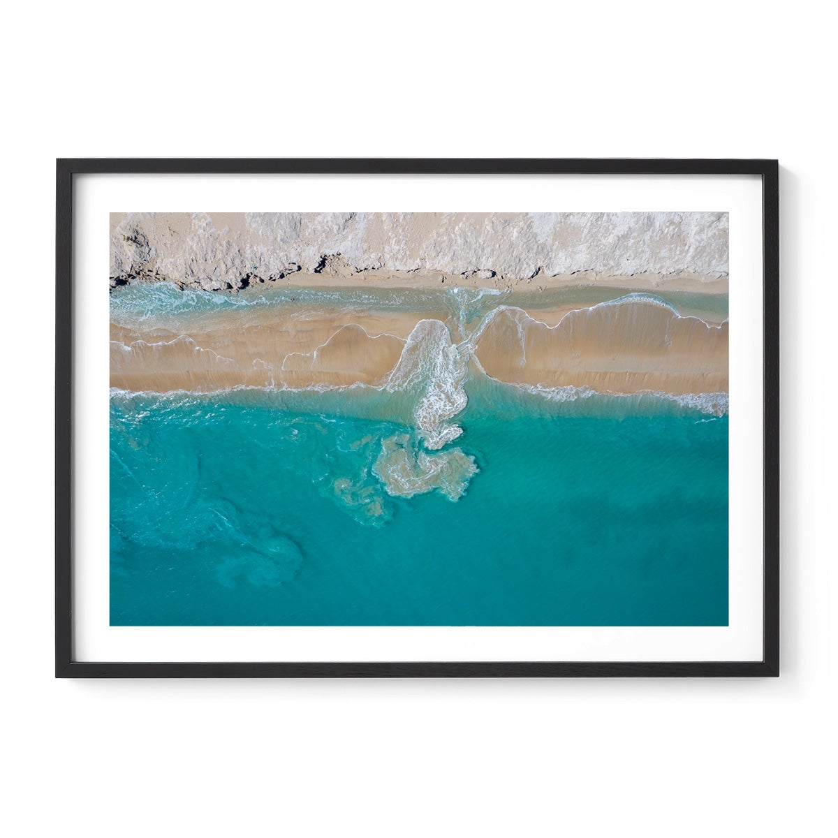 Coconut Well Patterns #2 - Framed Print