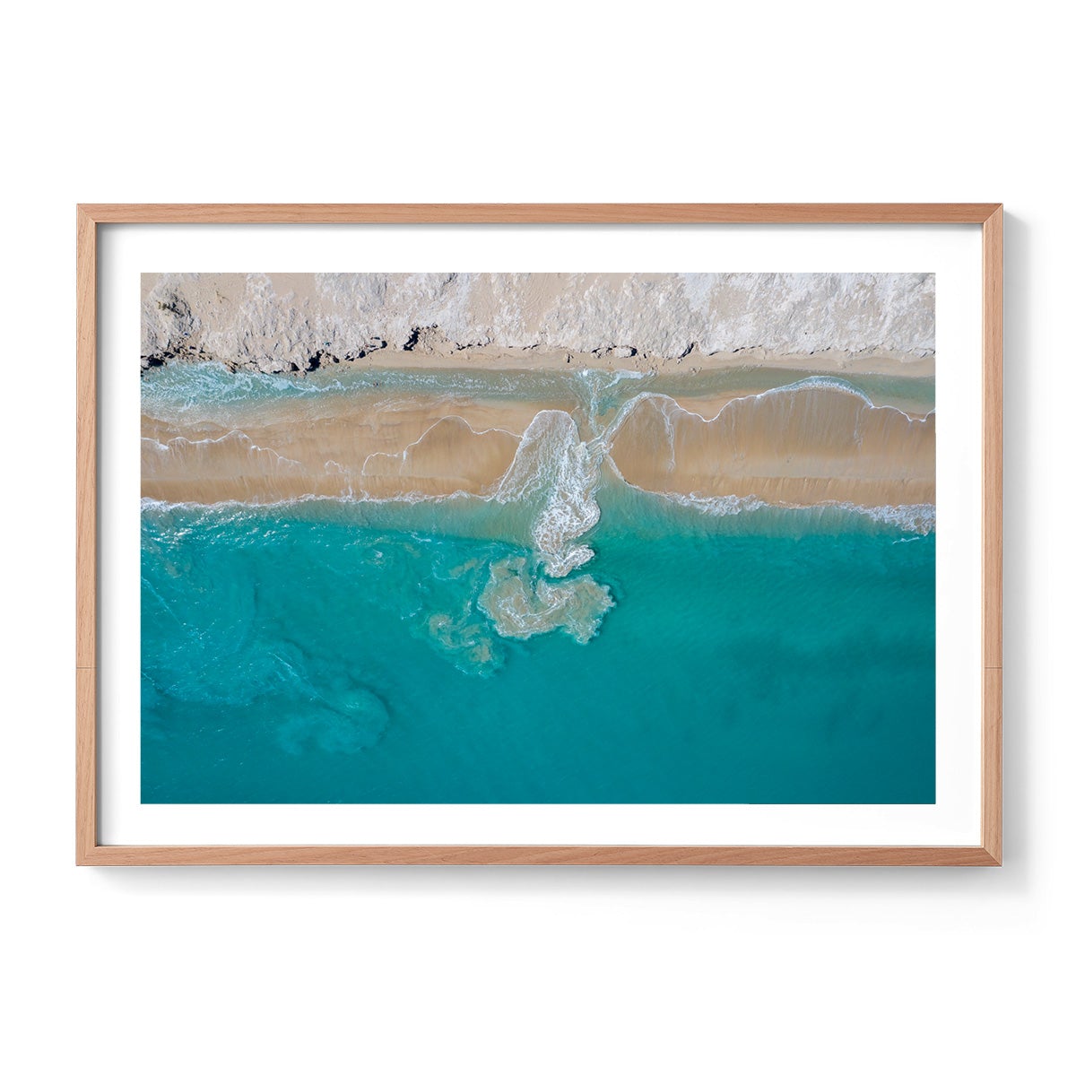 Coconut Well Patterns #2 - Framed Print