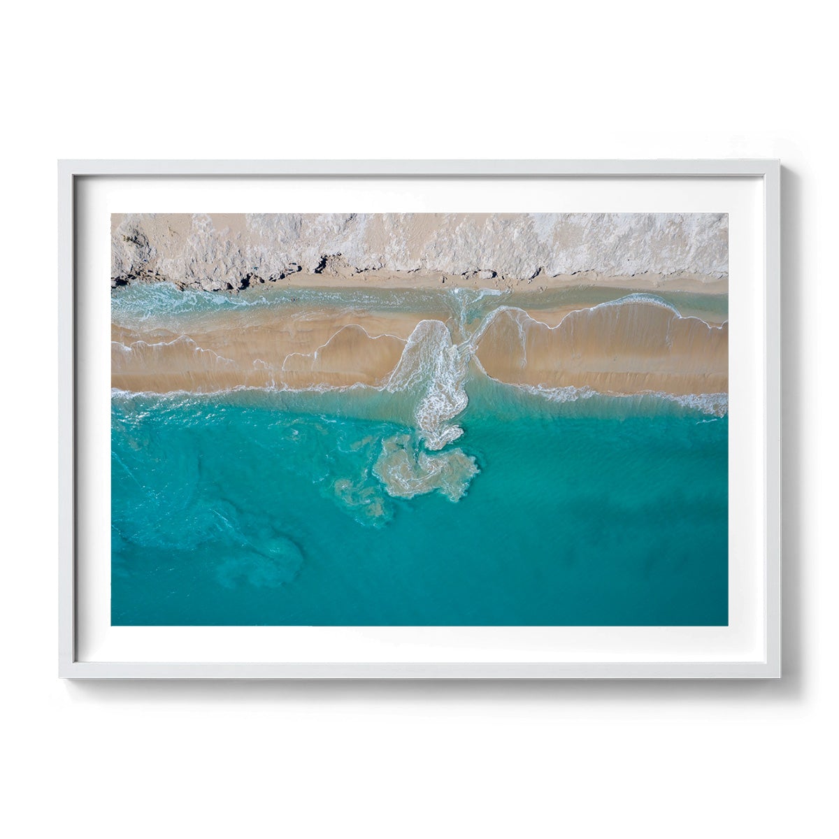 Coconut Well Patterns #2 - Framed Print