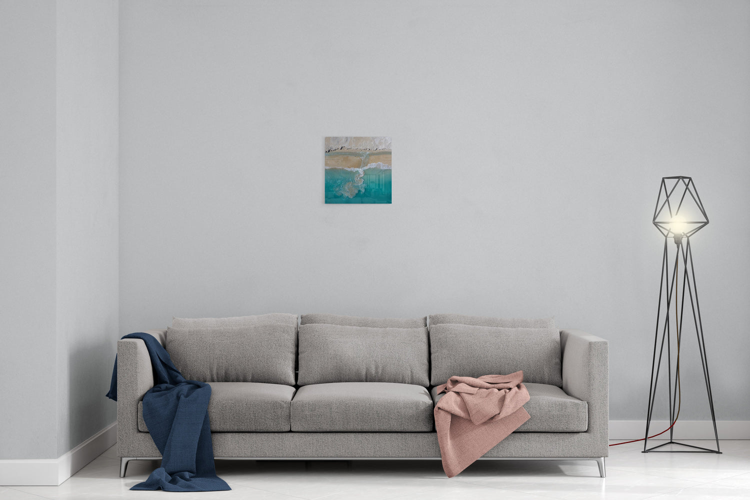 Coconut Well Patterns #3 - Square Acrylic Print
