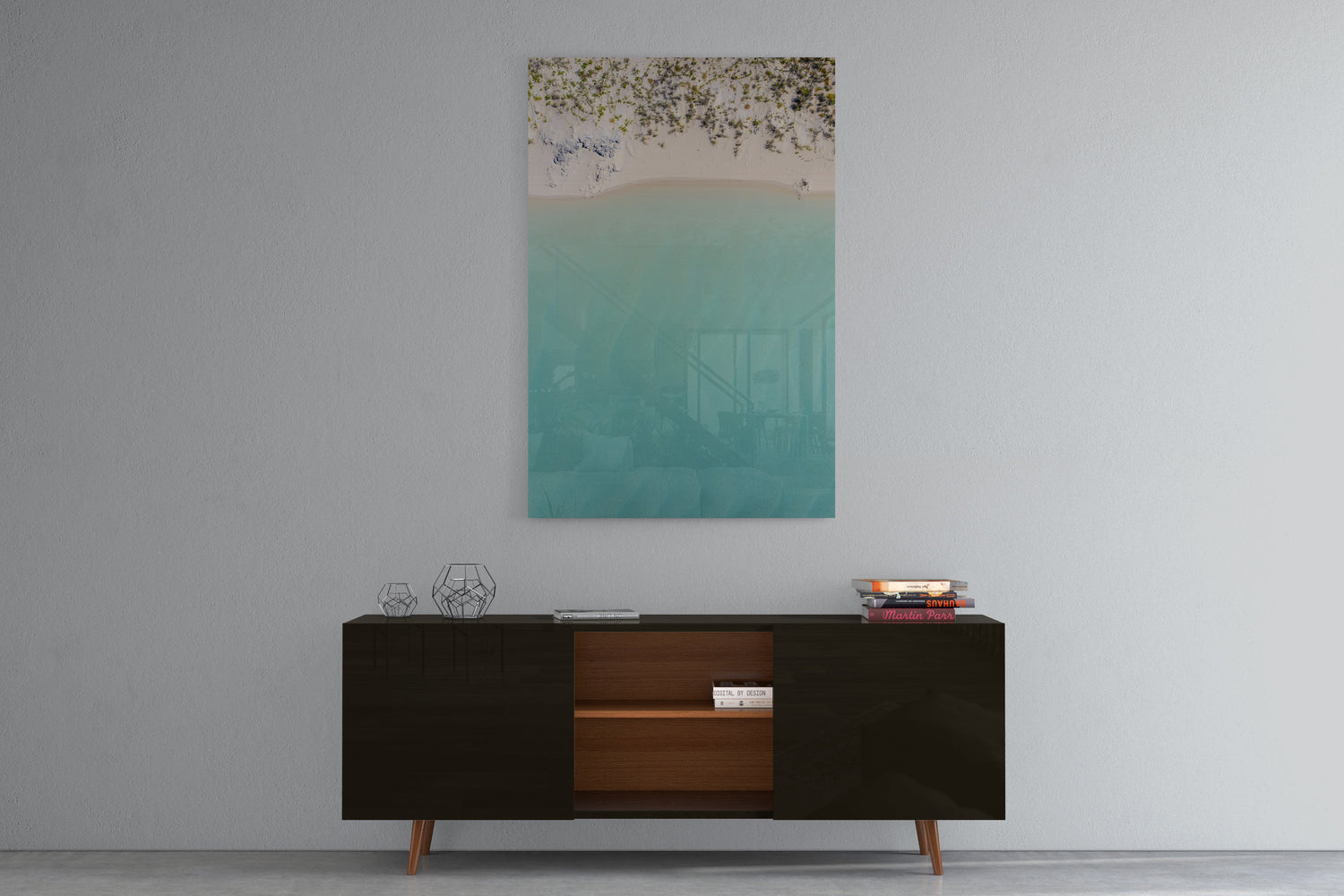 Coconut Well Lagoon - Acrylic Print