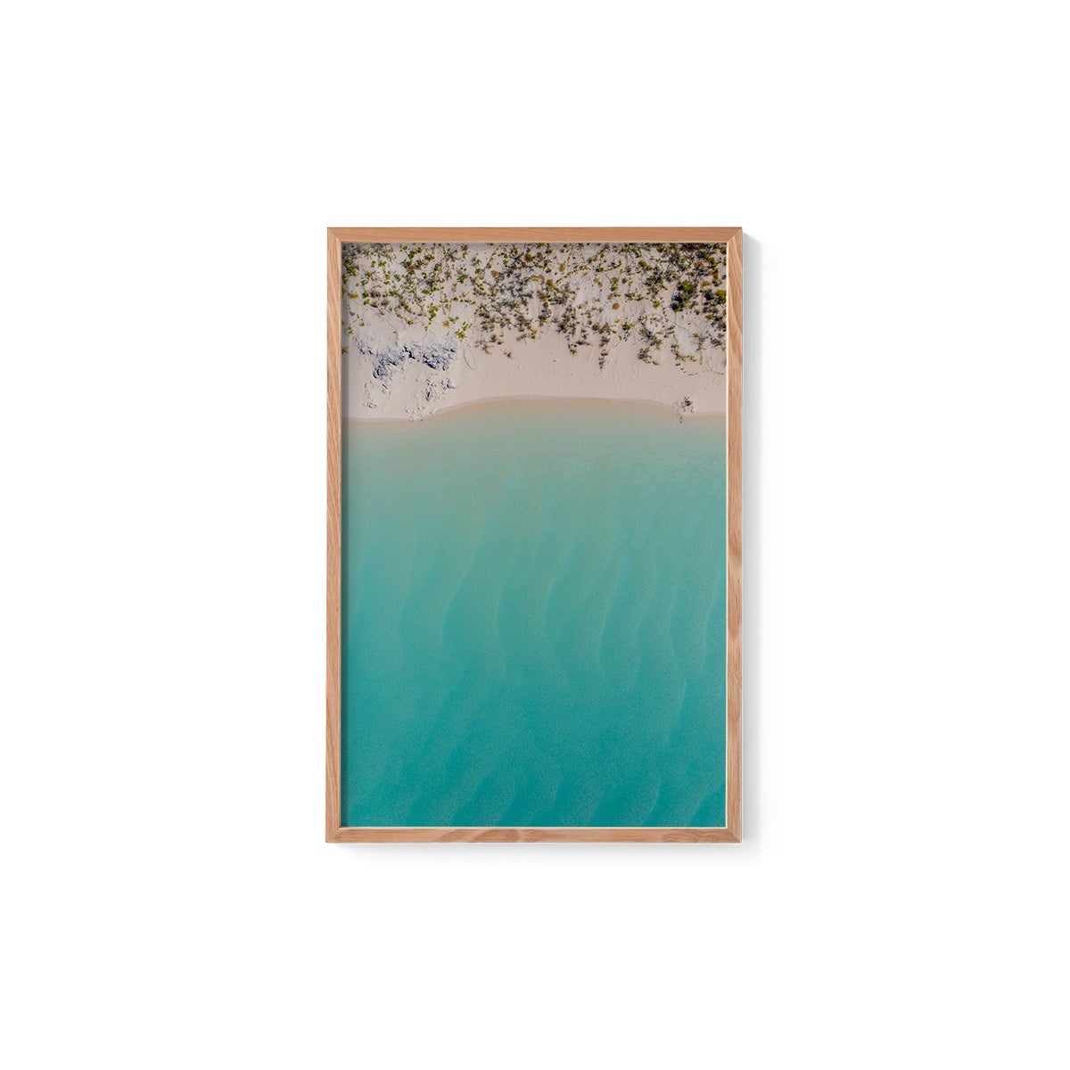 Coconut Well Lagoon - Framed Print