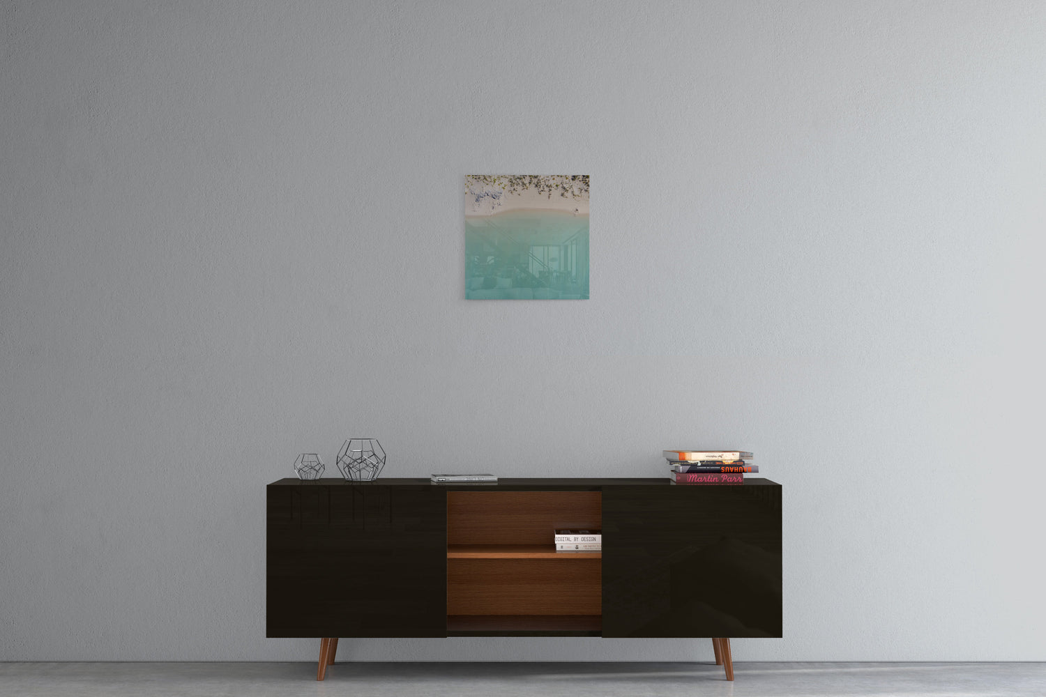 Coconut Well Lagoon - Square Acrylic Print