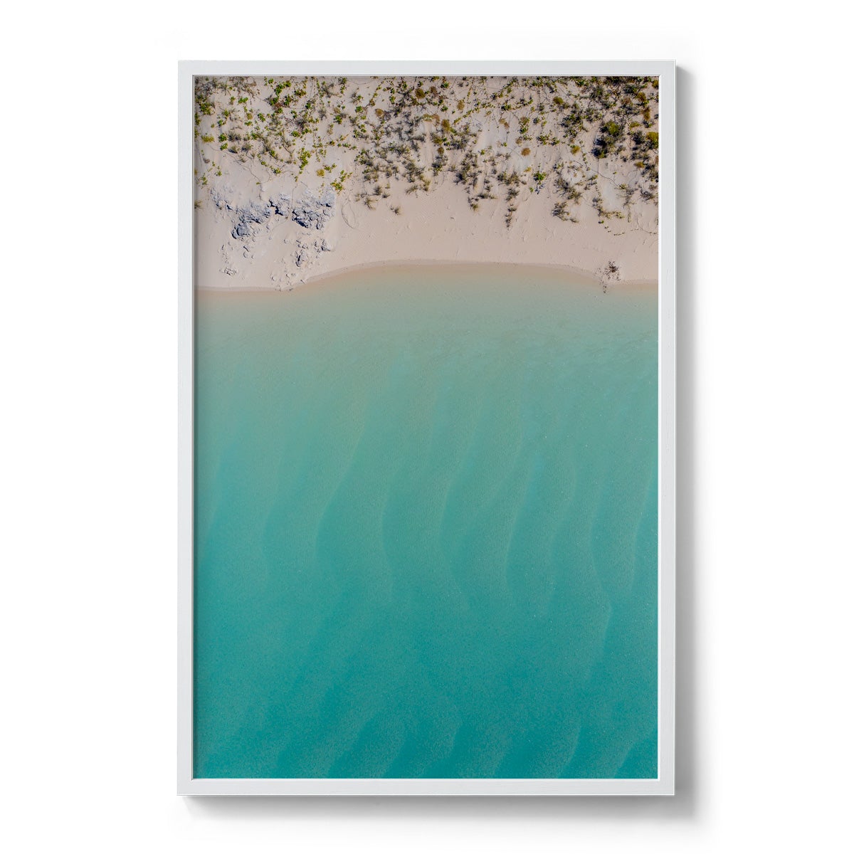 Coconut Well Lagoon - Framed Print