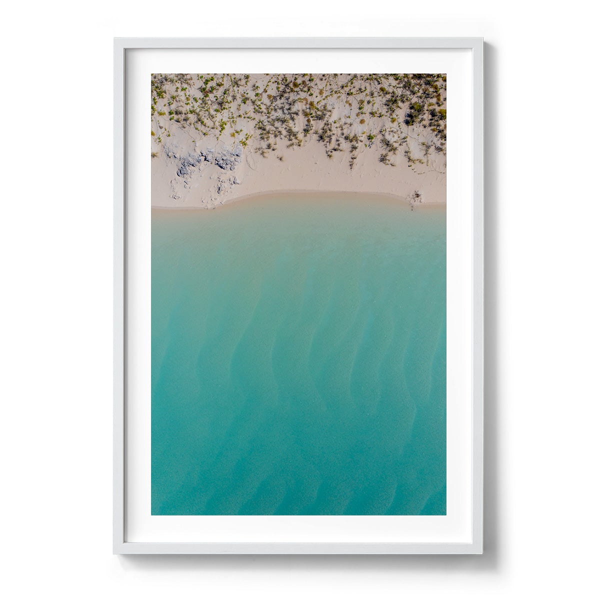 Coconut Well Lagoon - Framed Print