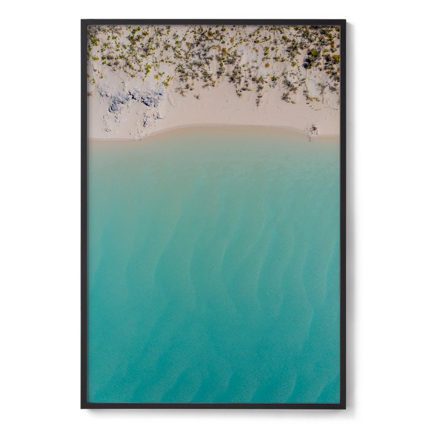 Coconut Well Lagoon - Framed Print