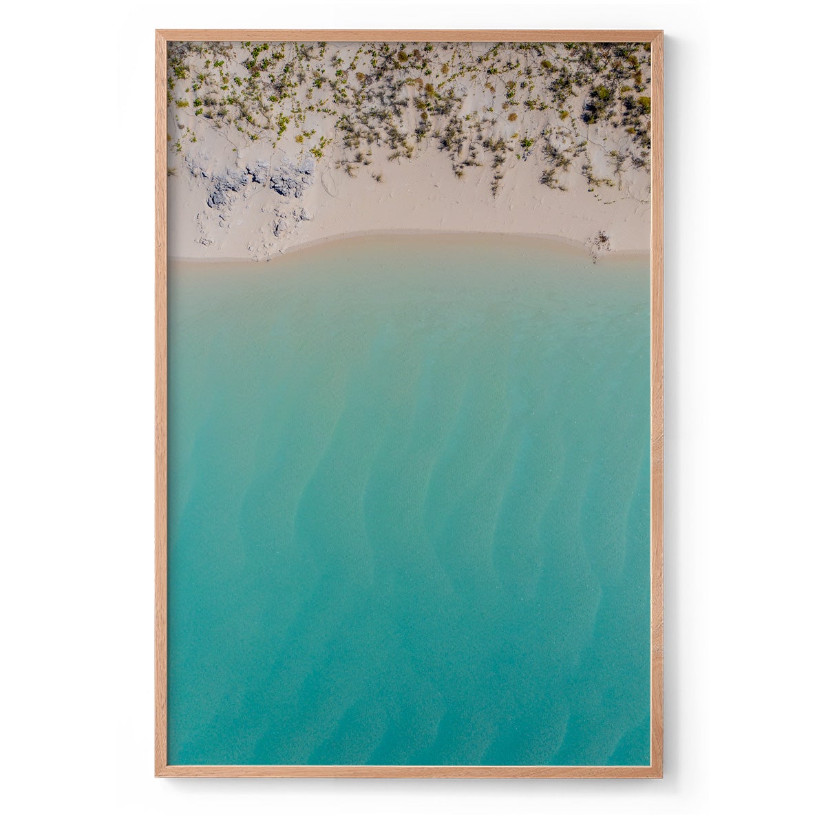 Coconut Well Lagoon - Framed Print