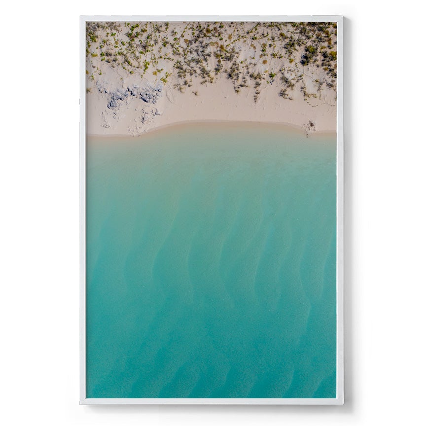 Coconut Well Lagoon - Framed Print
